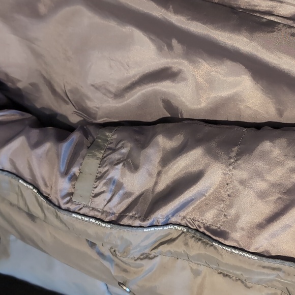 Calvin Klein grey puffer jacket - Picture 14 of 15